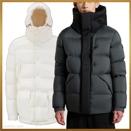 MONCLER Chiablese Short Down Jacket ロゴ ダウンジャケット