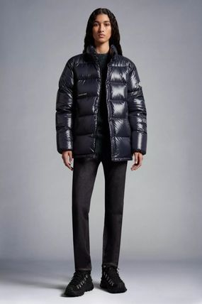 MONCLER GENIUS FRGMT Ryne ショート丈 ダウンジャケット 紺