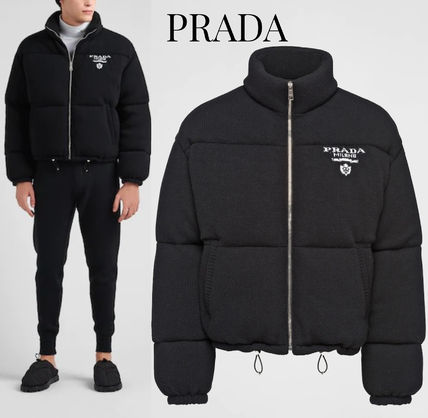 日本未入荷【PRADA】ショートカシミアダウンジャケット