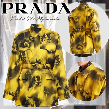 ◇正規店買付◇PRADA Re-Nylon パーカー ジャケット イエロー - www ...
