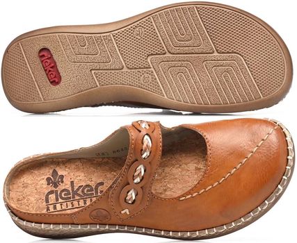 RIEKER スライド ュール メリージェーン ストラップ フラット RIEKER スライド ュール メリージェーン ストラップ フラット