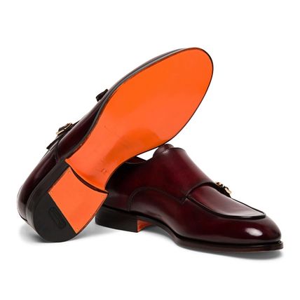 【★完売必至★】Santoni ☆ ダブルバックルシューズ ☆完売必至☆】Santoni ☆ ダブルバックルローファー (SANTONI