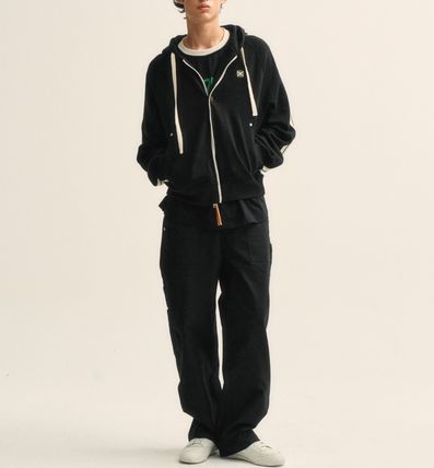 SATUR】 SET UP ☆ スウェットトレーナー 上下セット ☆ BLACK