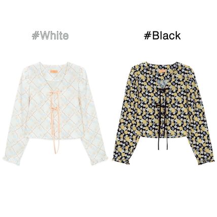 SINOON】韓国人気新作☆FLOWER PATTERN BLOUSE (sinoon/ブラウス