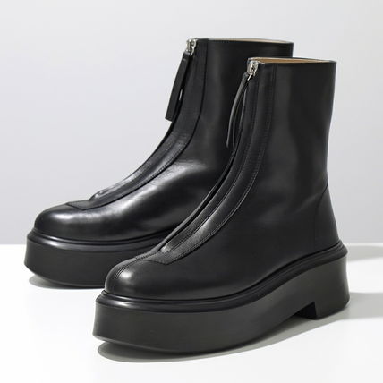 The Row ショートブーツ・ブーティ THE ROW ショートブーツ ZIPPED BOOT 1 F1144 L64R