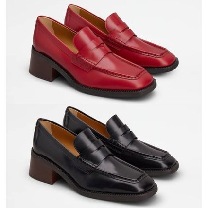 TOD'S トッズ レザー ヒール ローファー - www.akbara.ac.id 日本専門店 FENDI ローファー ブラックレザー 22ss FORCE ドレス/ビジネス