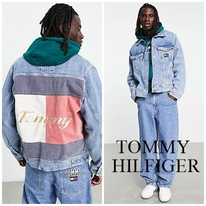 Tommy Jeans】アーカイブデニムジャケット - www.akbara.ac.id 大阪正規 TOMMY HILFIGERデニムジャケット Gジャン/デニムジャケット