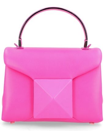 VALENTINO ♪ ワンスタッズ ナッパレザーミニ ハンドバッグ