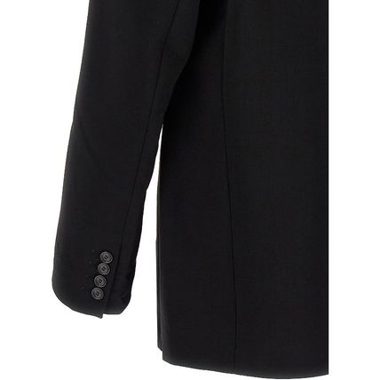 ブランド公式通販サイト Embroidered' 'Logo FW24 VETEMENTS blazer 110669767【BUYMA】 テーラードジャケット) (VETEMENTS/ BLACK) (UA65JA710B ジャケット・アウター