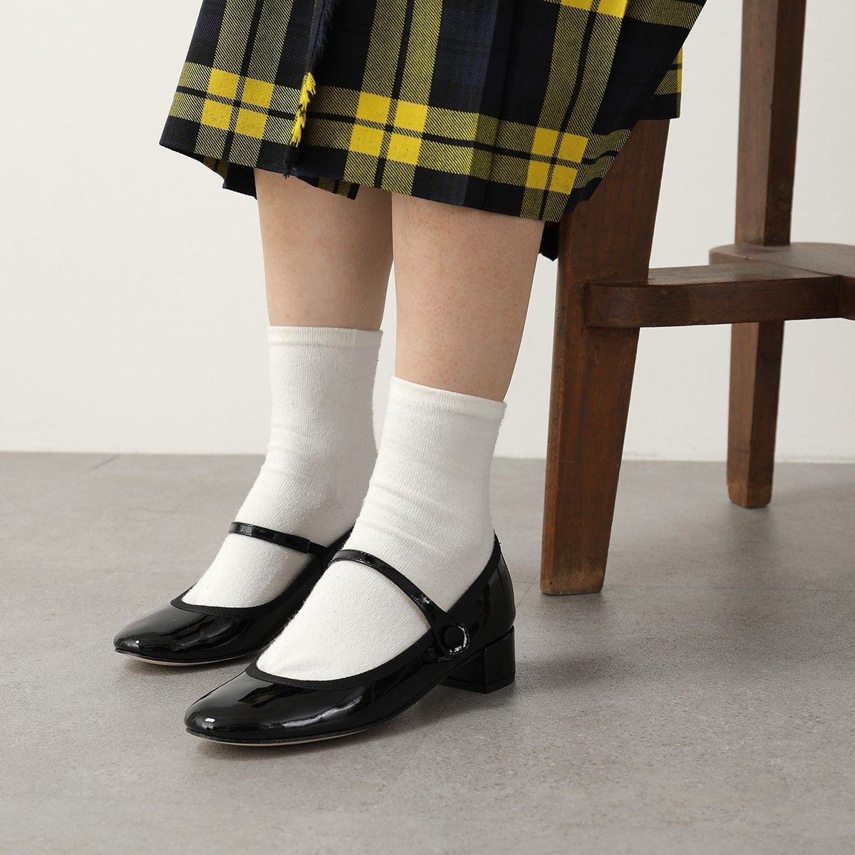 最終価格/Repetto メリージェーン ストラップシューズ 36