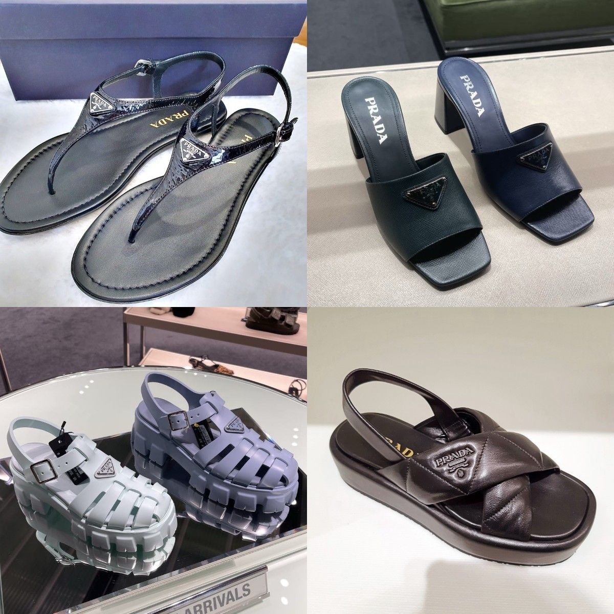 アウトレットならPRADAやGUCCIの「サンダル」も3万円台〜ご用意