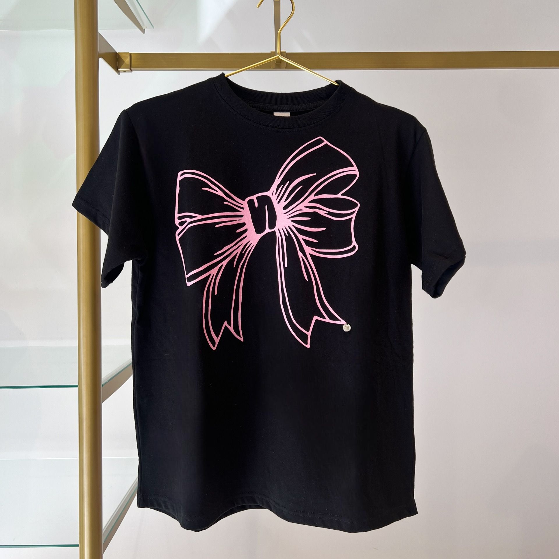 BIG RIBBON LINE T SHIRT_1