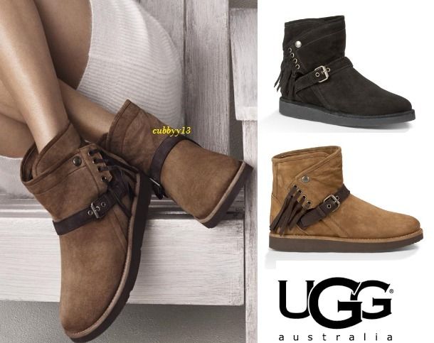 UGG アグー　ブーツ　フリンジ　新品