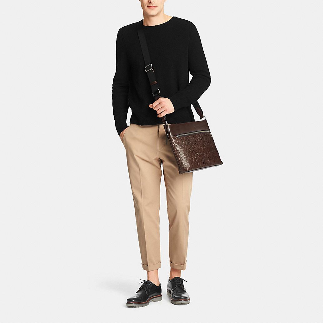 ☆COACH☆SAM☆SIGNATURE SPORTS CALF LEATHER クロスボディ☆ ☆COACH☆SAM☆SIGNATURE SPORTS CALF LEATHER クロスボディ