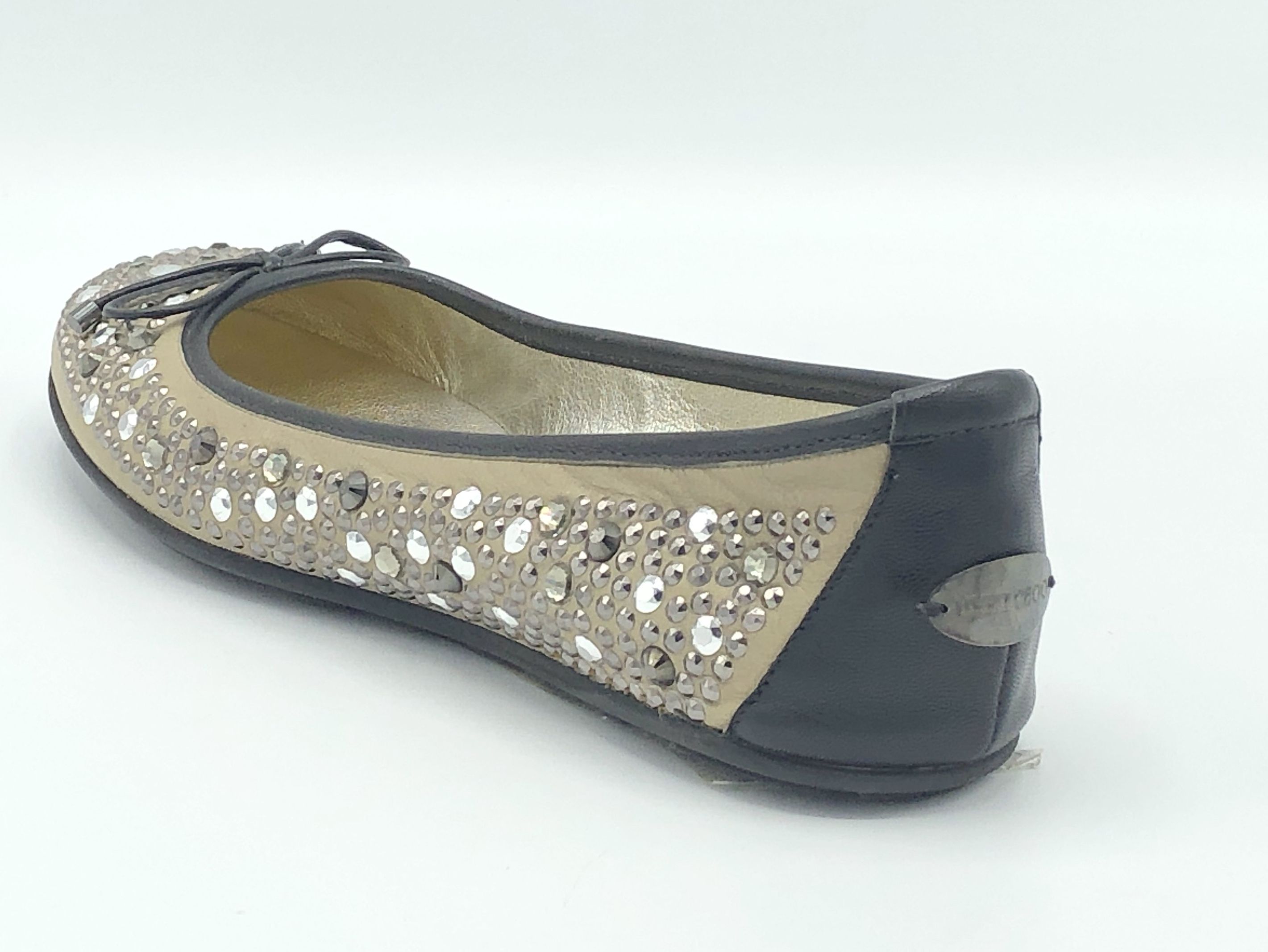 JIMMY CHOO ビジュー フラットシューズ JIMMY CHOO Jimmy Choo ジミーチュウ パンプス MIRELE FLAT ZCW