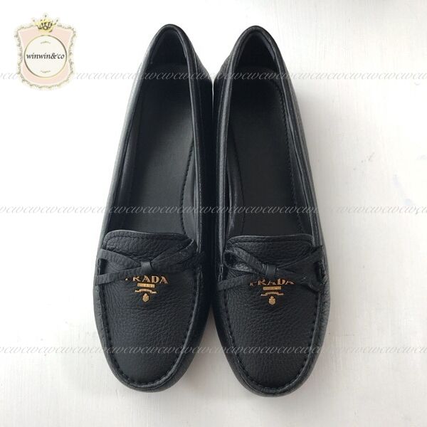 セール価格で奇跡の入荷!! PRADA☆ドライビングシューズ♪NERO (PRADA セール価格で奇跡の入荷!! PRADA☆ドライビングシューズ♪NERO (PRADA