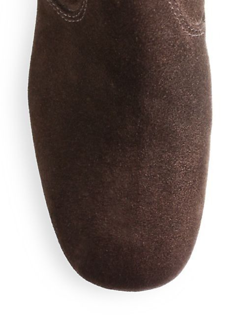 TORY BURCH★Hendin Suede Wedge素敵ロゴスエードウエッジブーツ TORY BURCH☆Hendin Suede Wedge素敵ロゴスエードウエッジブーツ