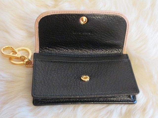 miumiuリボンマドラス♪バイカラー名刺♪キーホルダー・チャーム miumiuリボンマドラス♪バイカラー名刺♪キーホルダー・チャーム