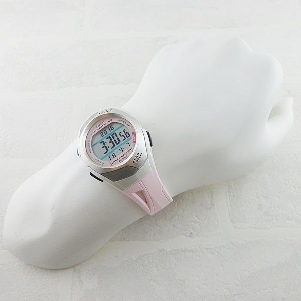 カシオ 時計 レディース フィズ ランニング ピンク STR-300J-4JF