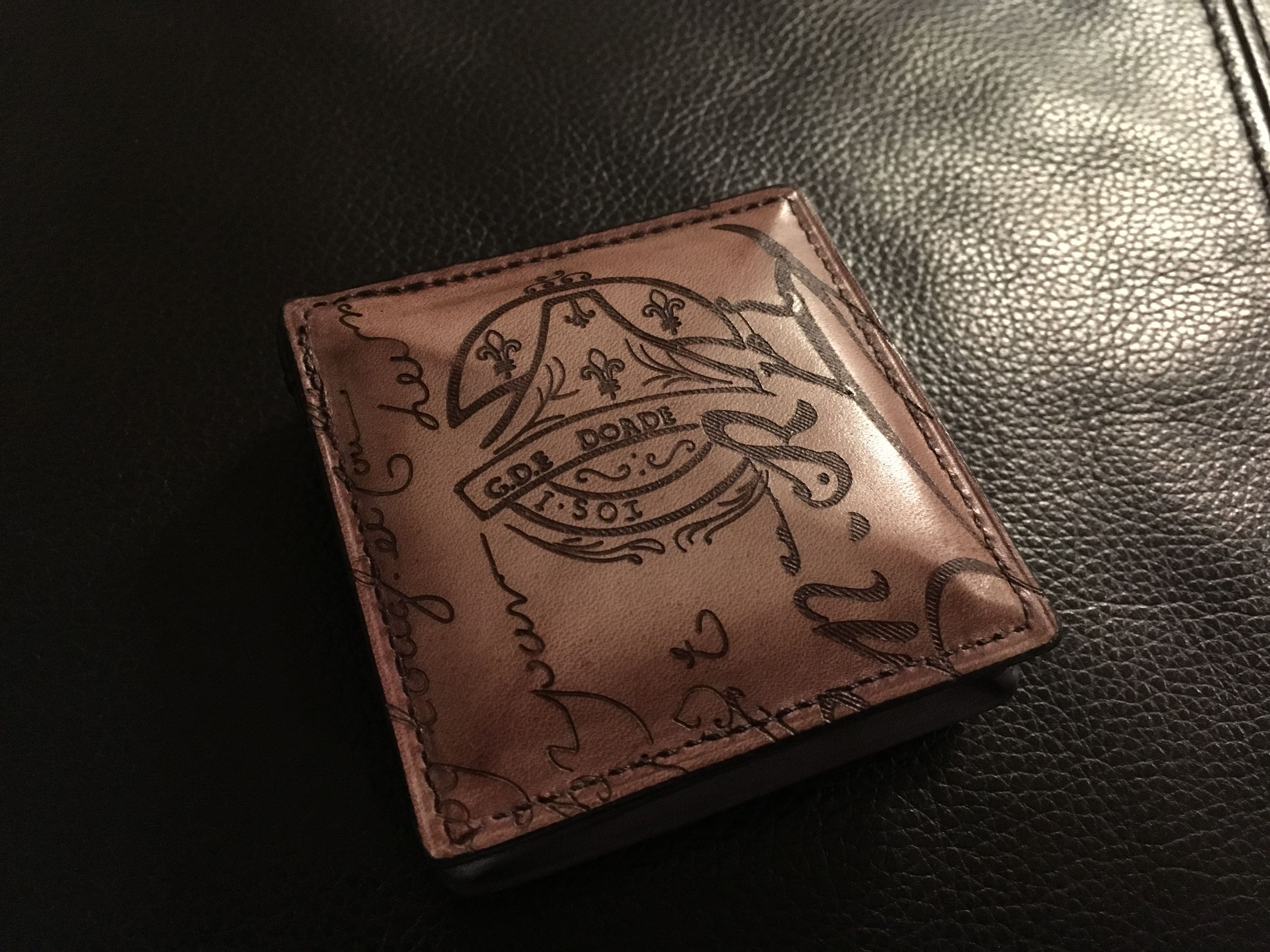 関税込◇両面スタンプ入り希少品!! Berluti コインケース KHAYA 関税込◇両面スタンプ入り希少品!! Berluti コインケース KHAYA