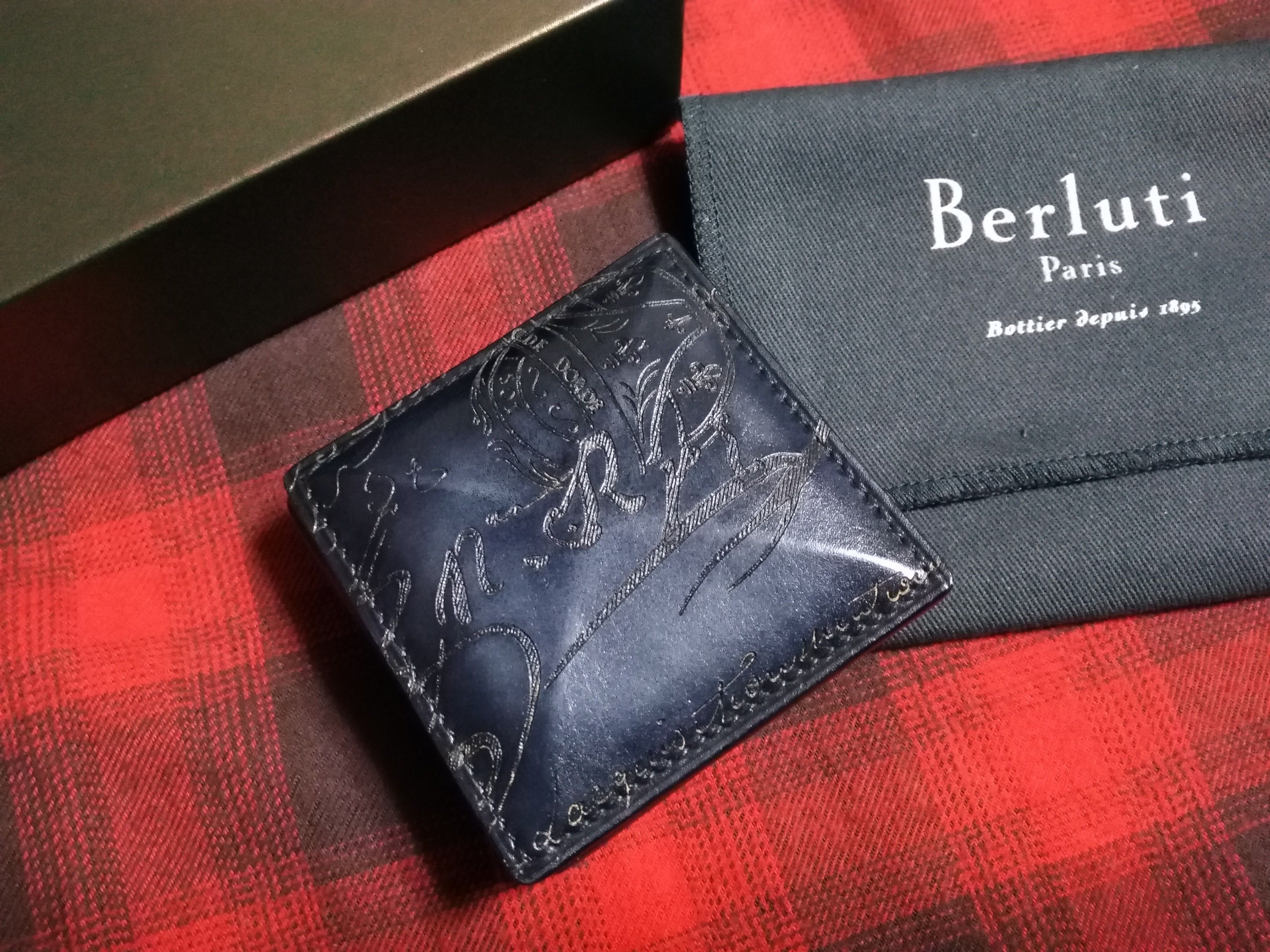 関税込◇両面スタンプ入り希少品!! Berluti コインケース KHAYA 関税込◇両面スタンプ入り希少品!! Berluti コインケース KHAYA
