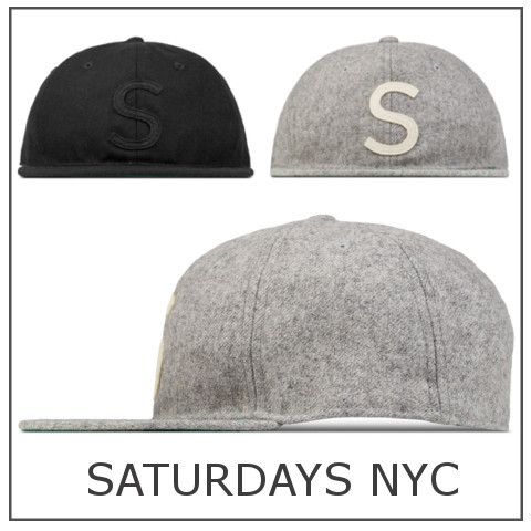 Saturdays NYC｜サタデーズ ニューヨークシティの帽子（グレー