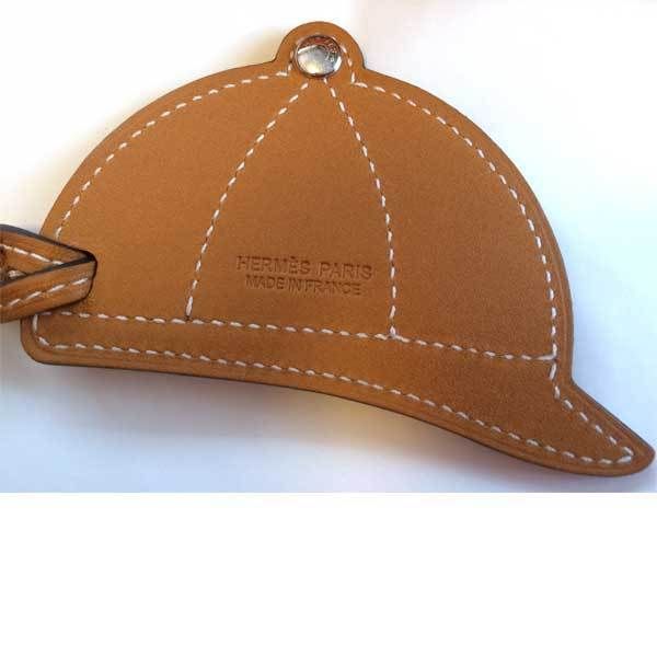 HERMES 超稀少 パドックPaddock Bombe バッグチャーム 帽子 HERMES 超稀少 パドックPaddock Bombe バッグチャーム 帽子