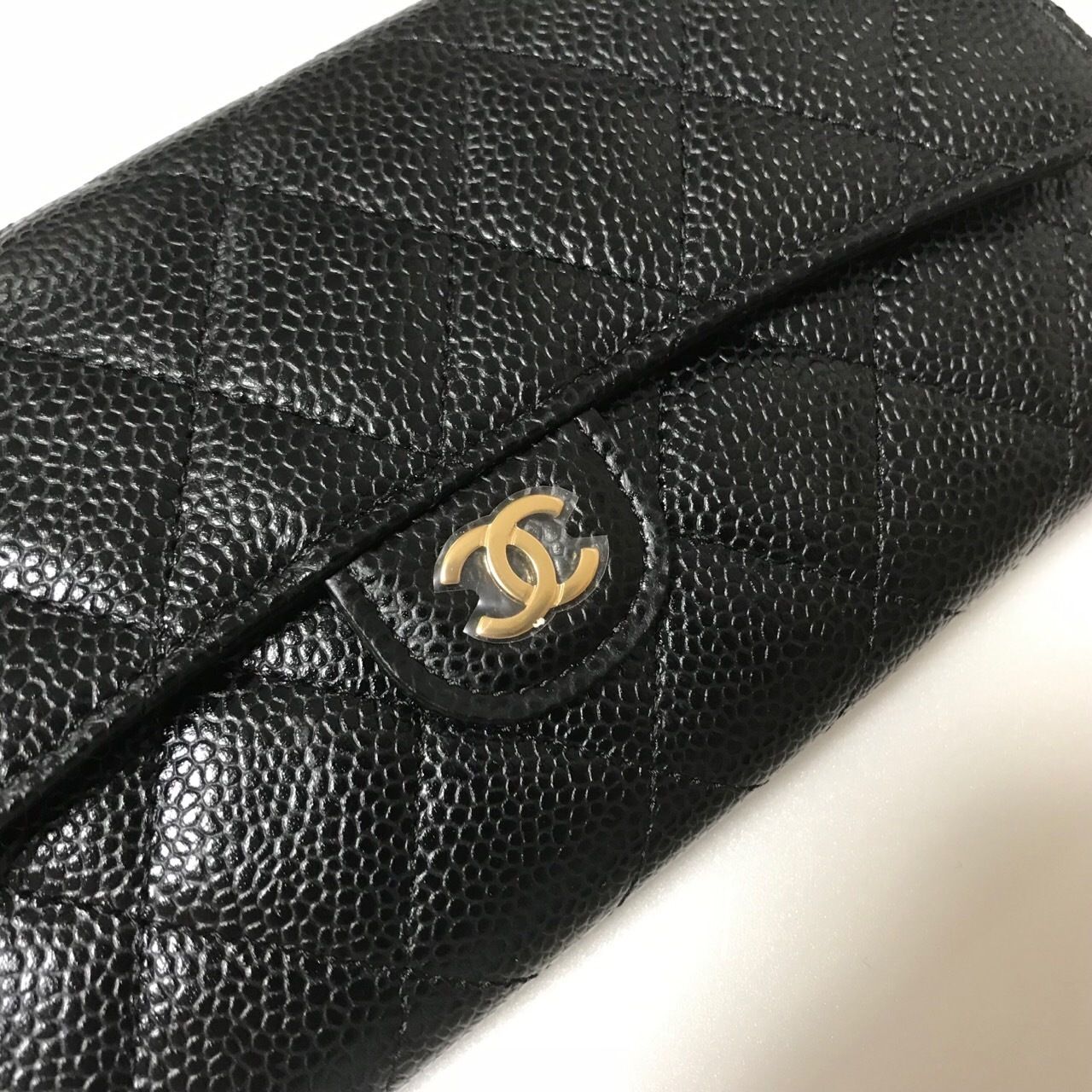 国内発送】CHANEL☆マトラッセキャビアスキン長財布*Black (CHANEL/長 ...