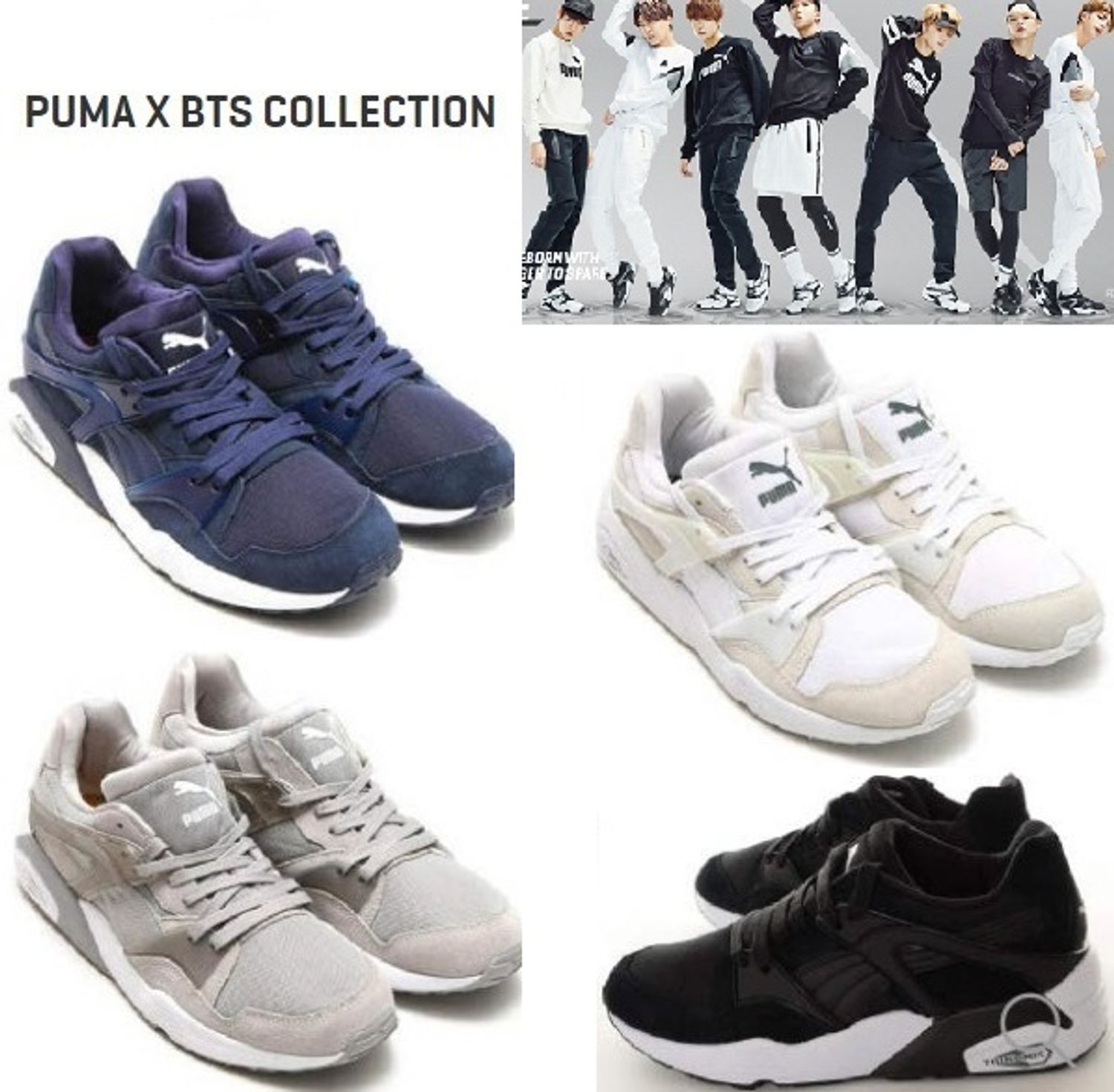 Puma Bts 防弾少年団 Blaze Trinomic 22 28cm 4色 Puma スニーカー Buyma
