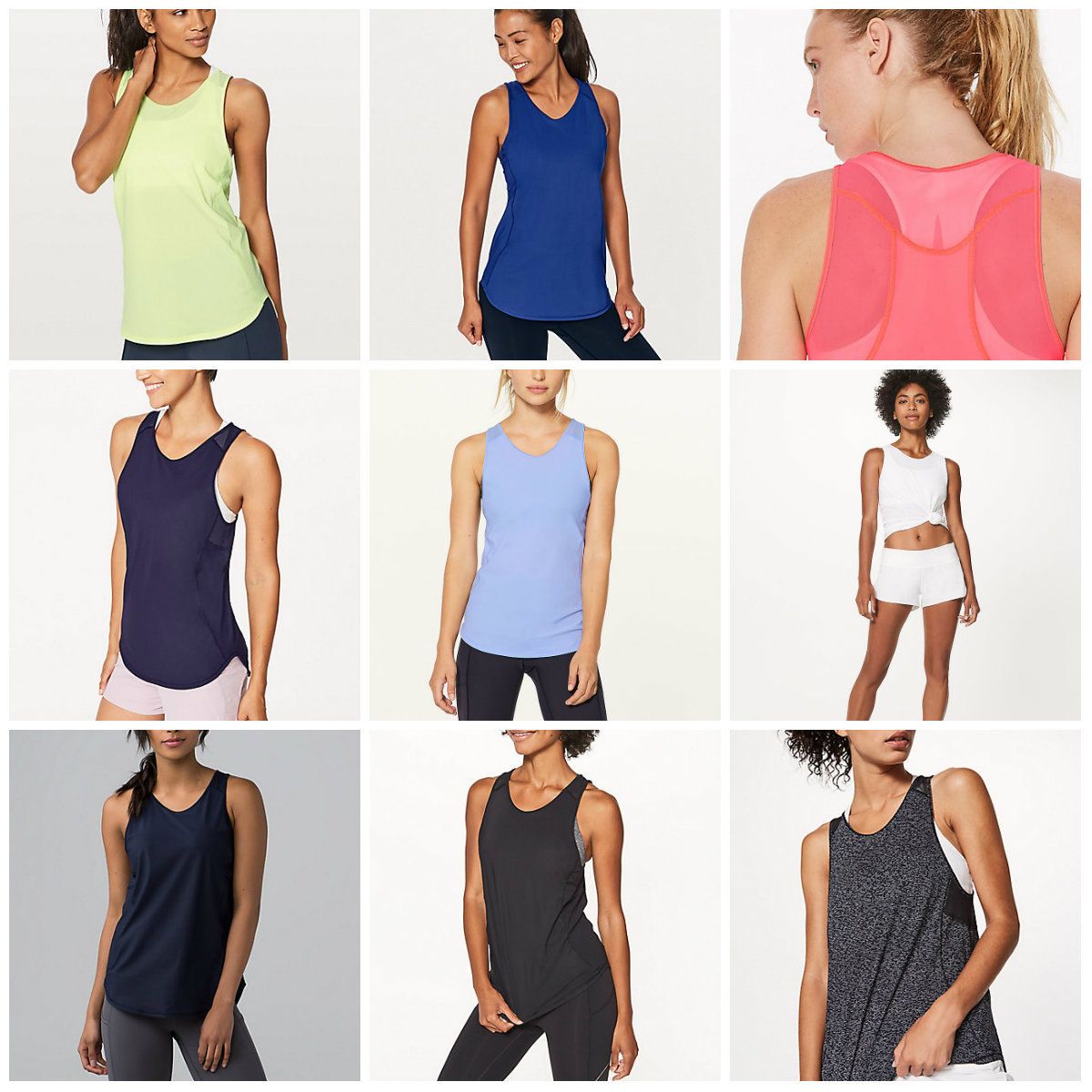 大人気ヨガブランドlululemon タンクトップ Sculpt Tank (lululemon