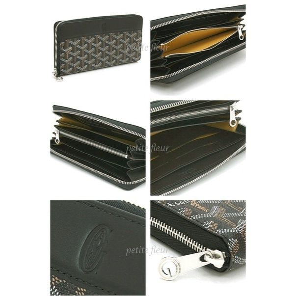 関送込*GOYARD*セレブ愛用/長財布/ラウンドファスナー/ブラック 関送込*GOYARD*セレブ愛用/長財布/ラウンドファスナー/ブラック