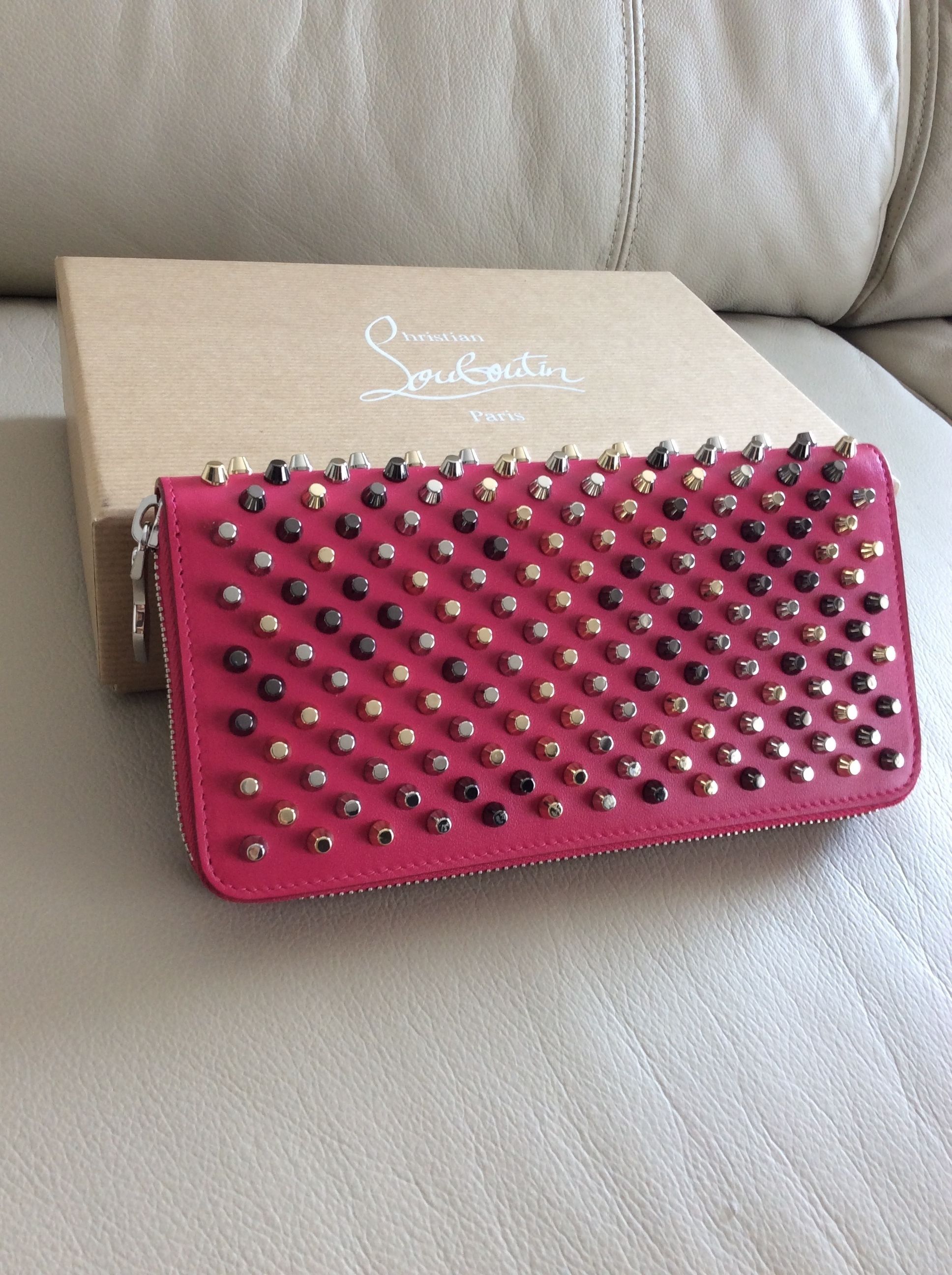 △2017SS新作△ CHRISTIAN LOUBOUTIN Panettone spiked 長財布 ...