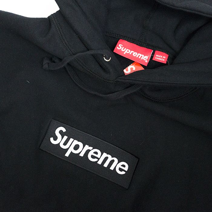 Supreme FW16 Box Logo Pullover 黒 Size SMALL(ステッカー付き