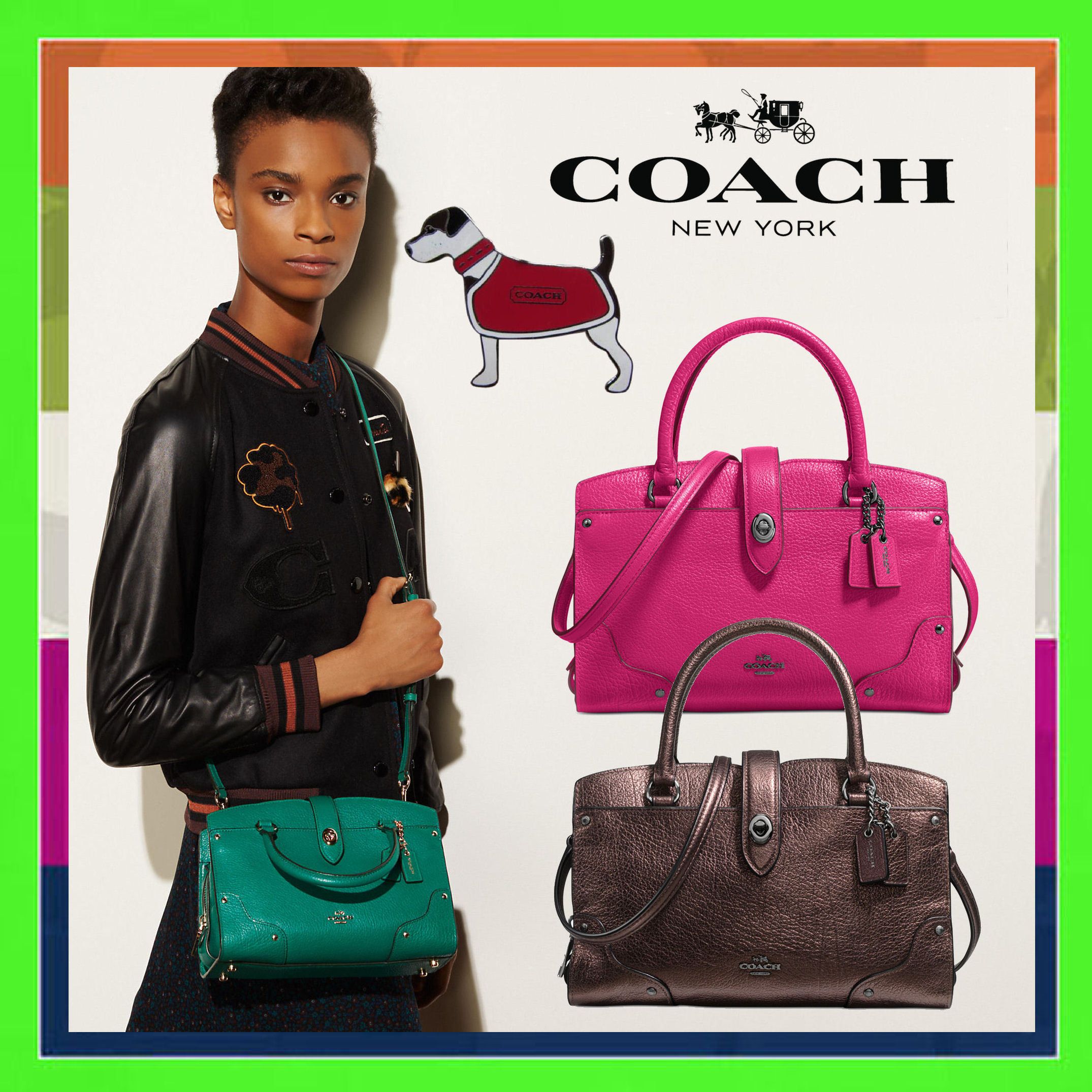 関税込》コーチ37779マーサー サッチェル 24 グレイン レザー (Coach ...