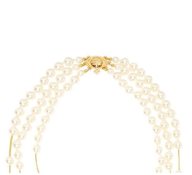 限定☆復刻 Vivienne Westwood 名作ブロークンパールネックレス
