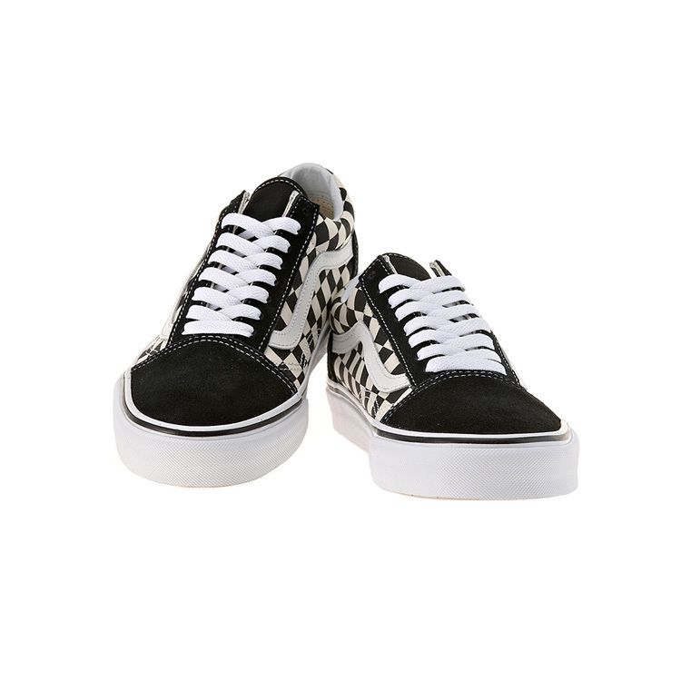Vans Old Skool ブラック チェック柄 スケートパンクブランドVANSタータンチェック柄オールドスクール