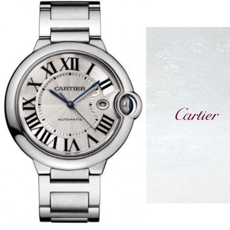 エレガント ★ Cartier ★ W69012Z4 バロンブルー メンズ腕時計