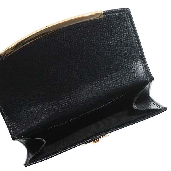 フェラガモ 折り畳み財布 22C877 673998 Wホック 色:NERO (FERRAGAMO ...