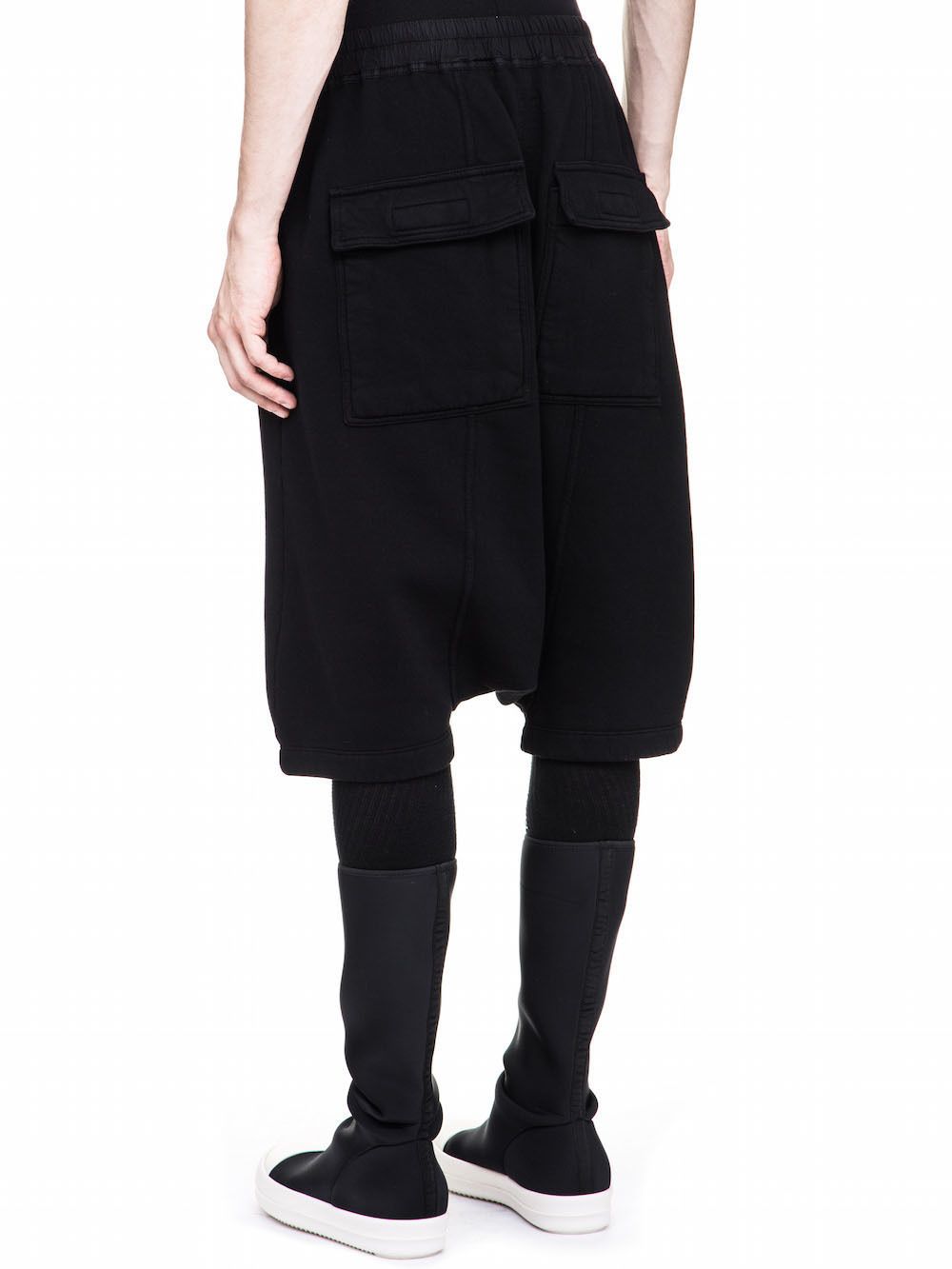 FW17 DRKSHDW POD サルエルハーフパンツ DU17F2380-F (RICK OWENS FW17 DRKSHDW POD サルエルハーフパンツ DU17F2380-F (RICK OWENS