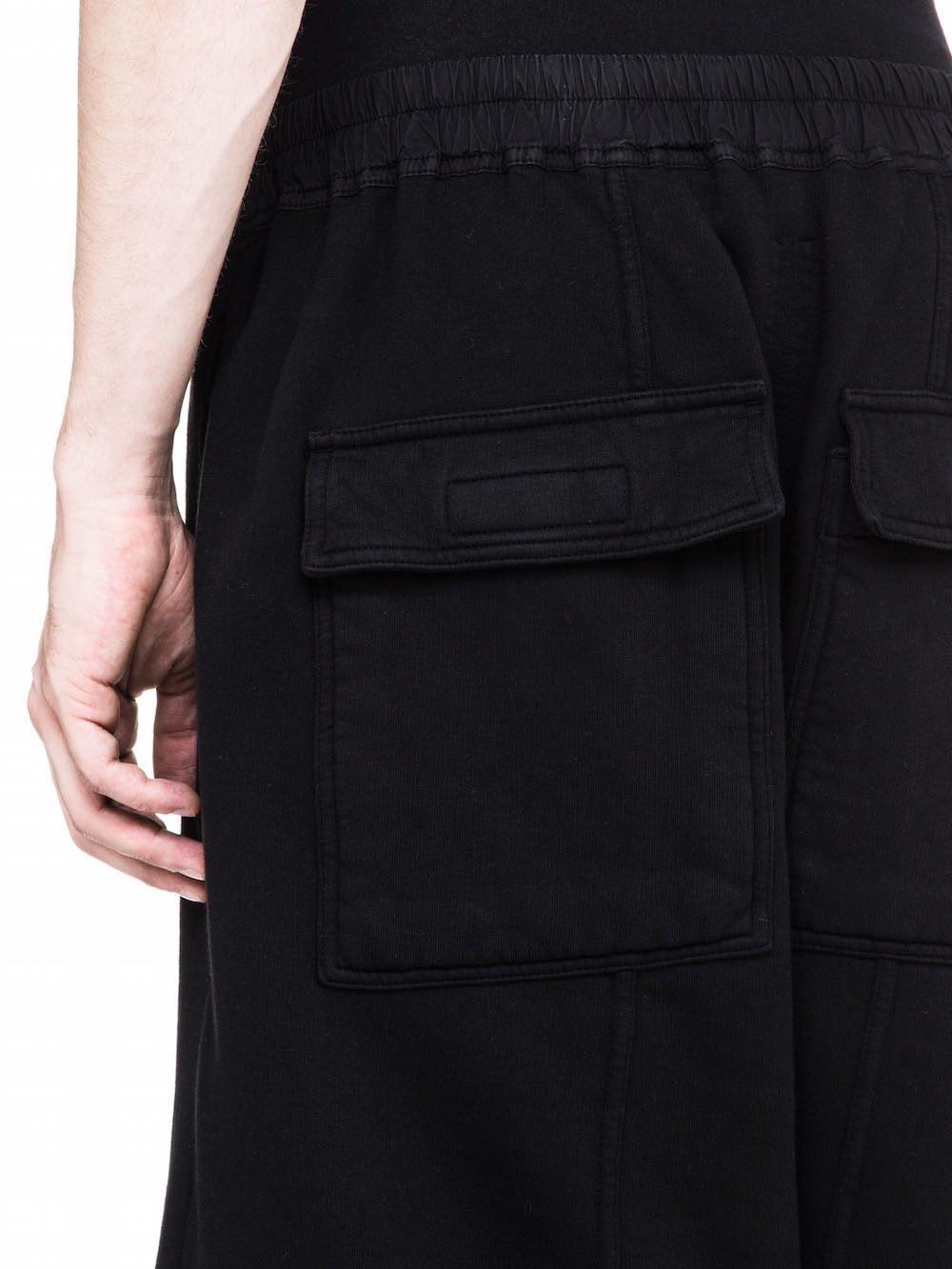 FW17 DRKSHDW POD サルエルハーフパンツ DU17F2380-F (RICK OWENS FW17 DRKSHDW POD サルエルハーフパンツ DU17F2380-F (RICK OWENS