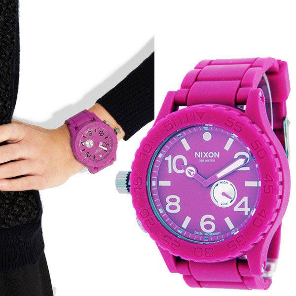送関込☆Nixon ニクソン 51-30 ラバー ピンク RUBBER A236644 (Nixon 送関込☆Nixon ニクソン 51-30 ラバー ピンク RUBBER A236644 (Nixon