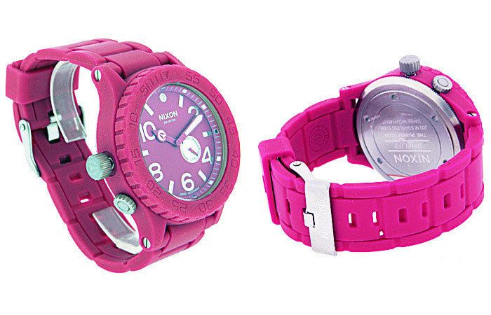 送関込☆Nixon ニクソン 51-30 ラバー ピンク RUBBER A236644 (Nixon 送関込☆Nixon ニクソン 51-30 ラバー ピンク RUBBER A236644 (Nixon