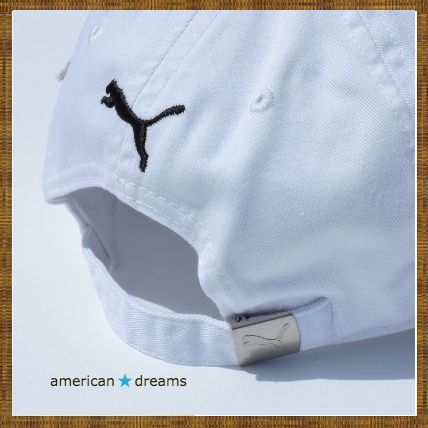 SALE! 即発送! PUMA (プーマ) ロゴ入り キャップ White (PUMA