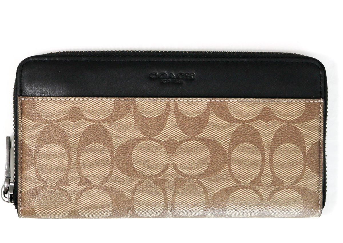 ☆COACH☆シグネチャー☆ アコーディオン・ ウォレット (Coach/長財布
