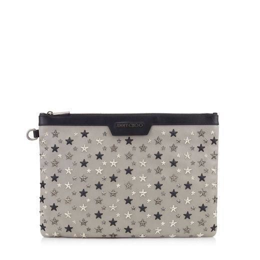 JIMMY CHOO《VIPセール》Mixスターズ付クラッチバッグ DEREK