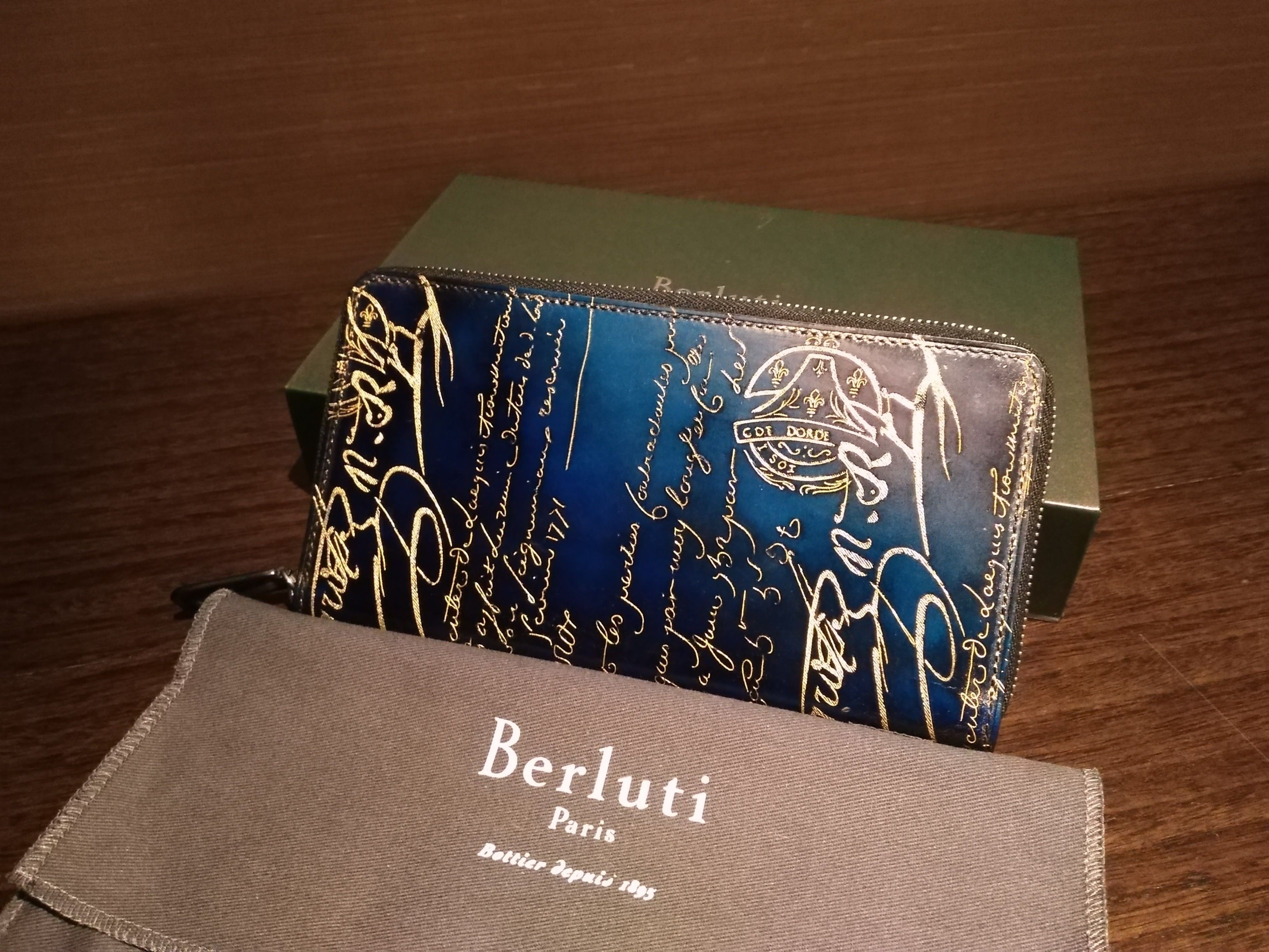 25cmベルルッティ　Berluti 財布 限定品