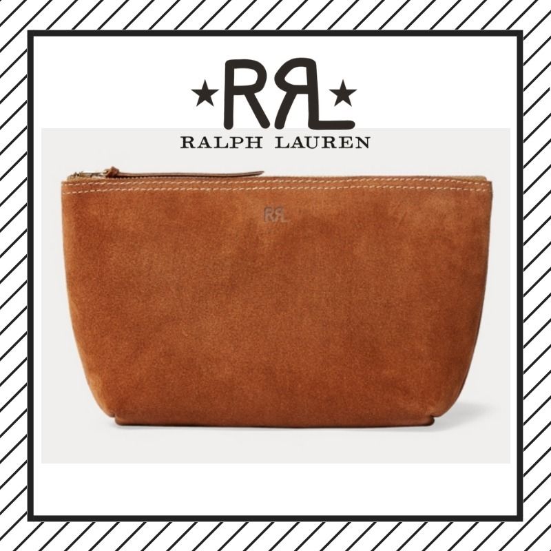 ☆送関込☆ラルフローレンRRL・本革Roughoutポーチ (Ralph Lauren ☆送関込☆ラルフローレンRRL・本革Roughoutポーチ (Ralph Lauren