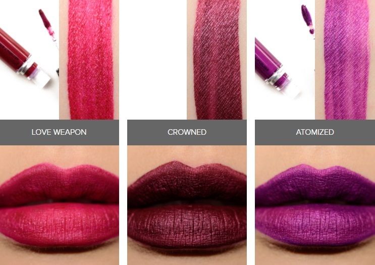 MAC☆RETRO MATTE LIQUID LIPCOLOUR METALLICS 15色 (MAC/リップ