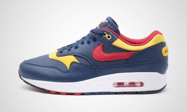新作 Nike Air Max 1 Premium 3色 ネイビー グレー ゴールド (Nike ...