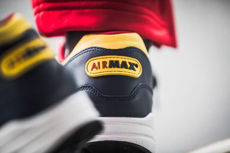 新作 Nike Air Max 1 Premium 3色 ネイビー グレー ゴールド (Nike ...